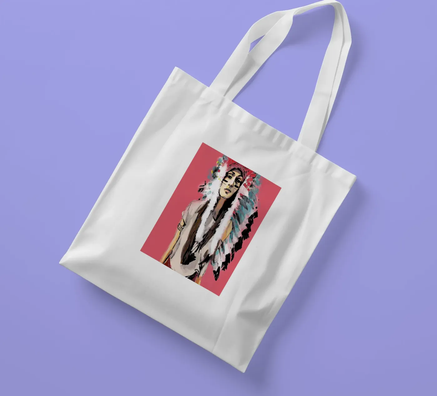 Cassandre tote bag by Agnes KR Patience