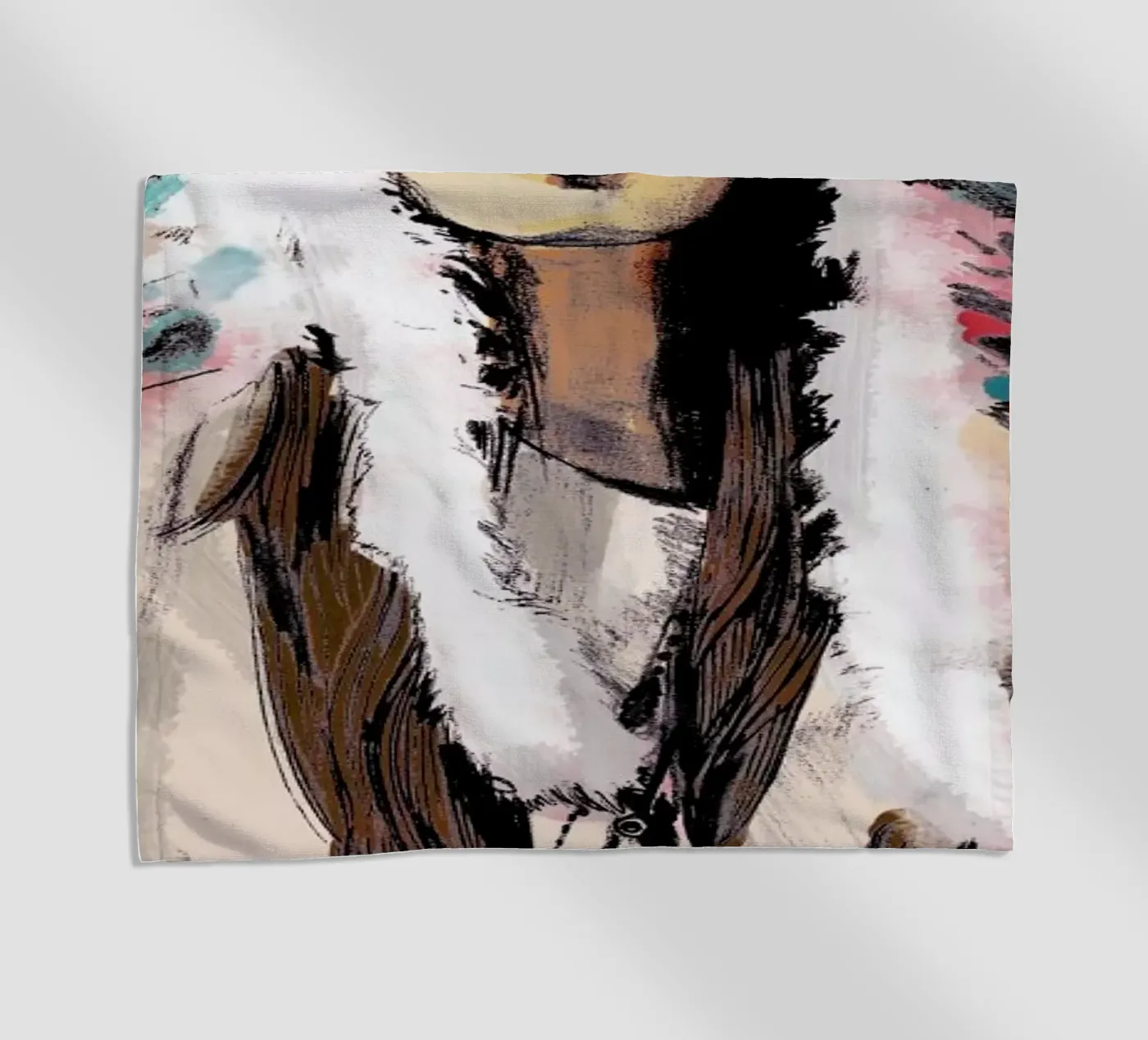 Cassandre strandhanddoek van Agnes KR Patience