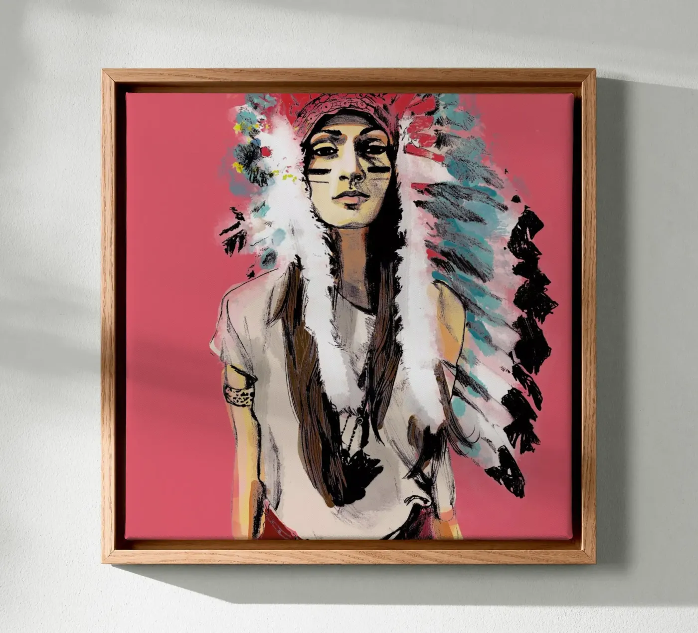 Cassandre Leinwand von Agnes KR Patience