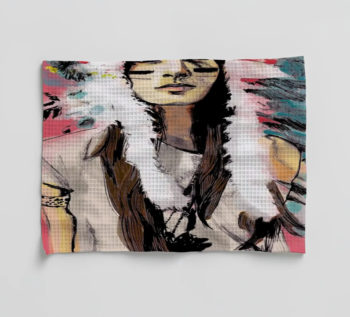 Cassandre Geschirrtuch von Agnes KR Patience