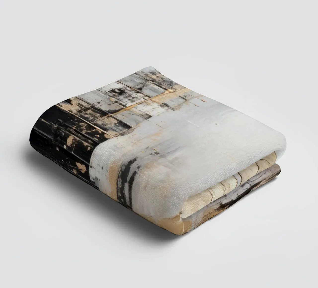 ABSTRACT ART Force field towel by Melanie Viola