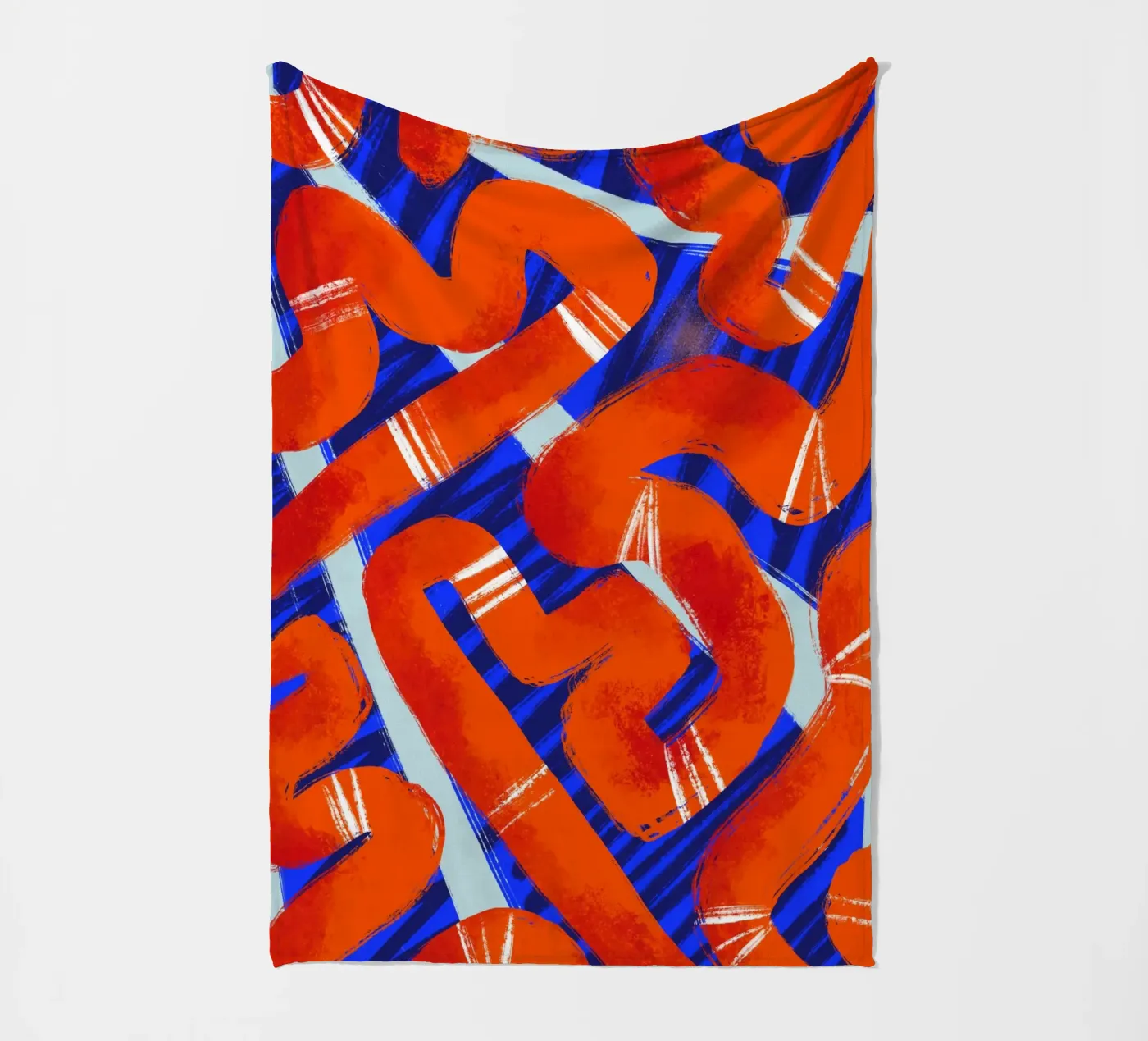 Abstract pattern 2 Fleecedecke von Studio Fiamma