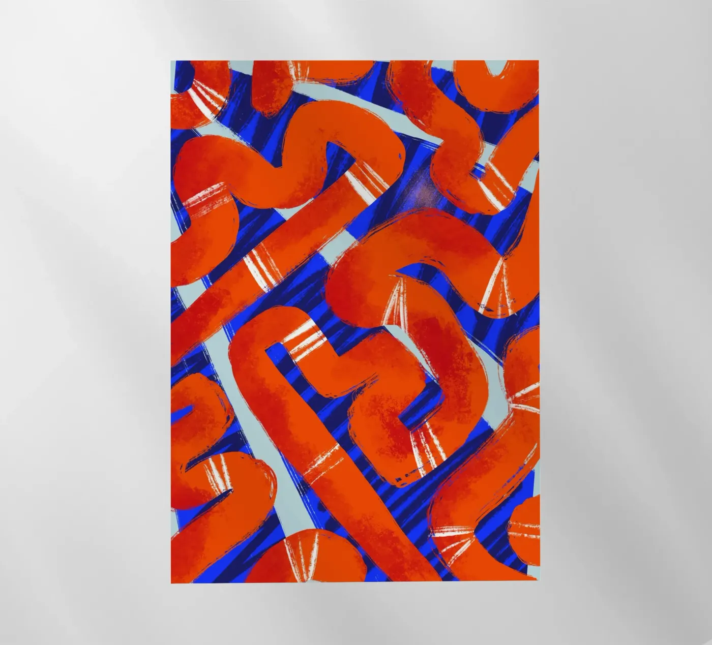 Abstract pattern 2 backlit folie van Studio Fiamma