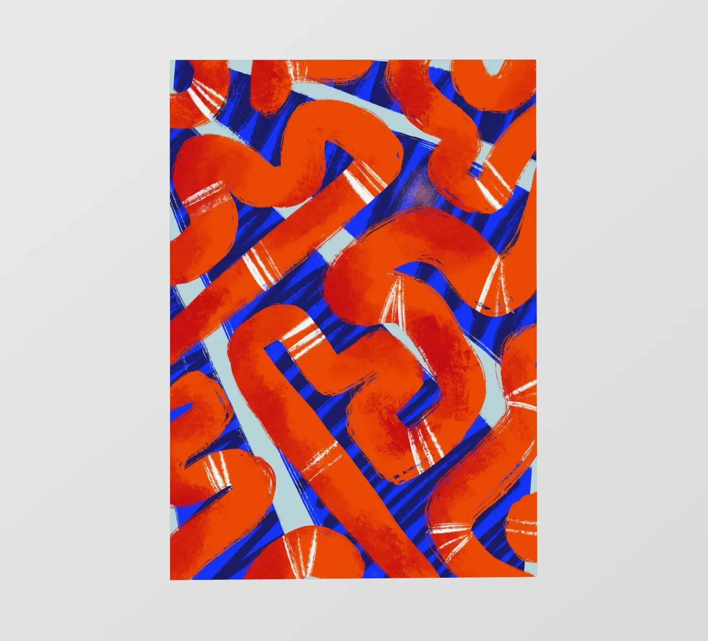 Abstract pattern 2 backlit folie van Studio Fiamma