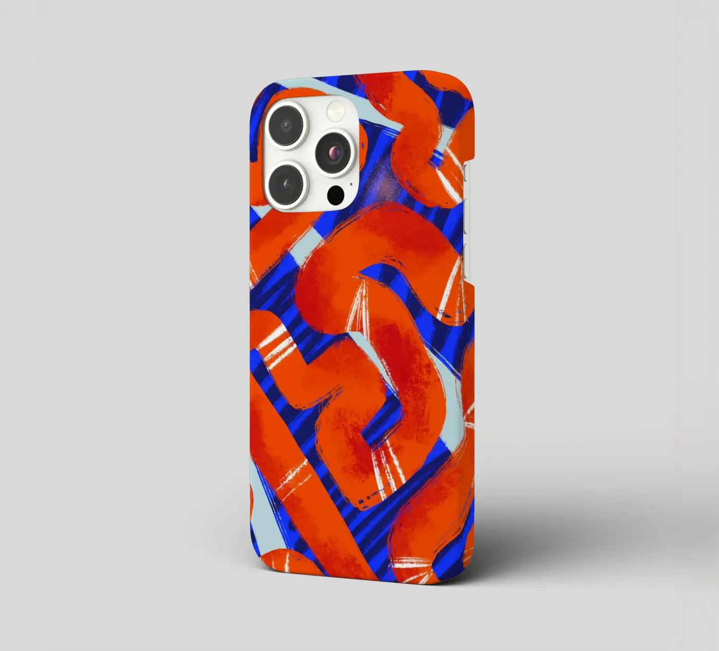 Abstract pattern 2 iphone case by Studio Fiamma