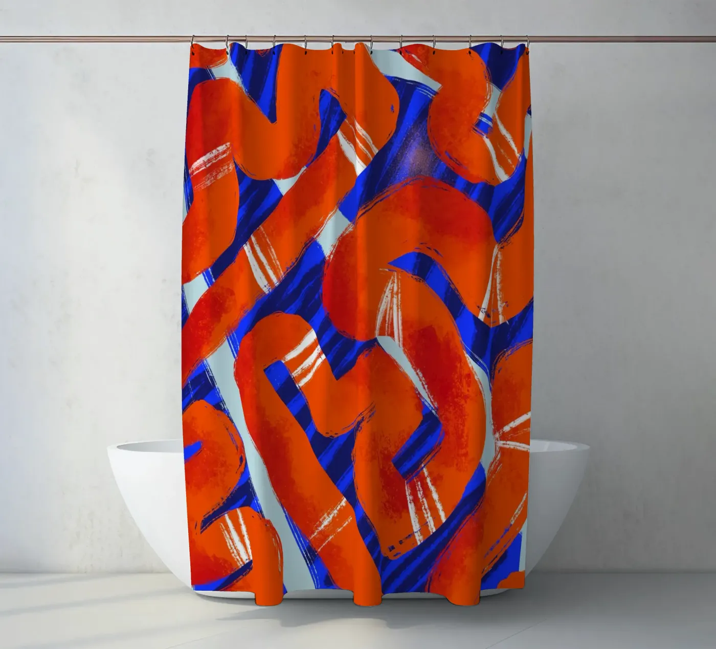 Abstract pattern 2 Duschvorhang von Studio Fiamma