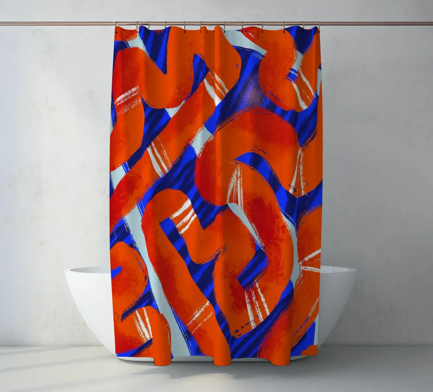 Abstract pattern 2 Duschvorhang von Studio Fiamma