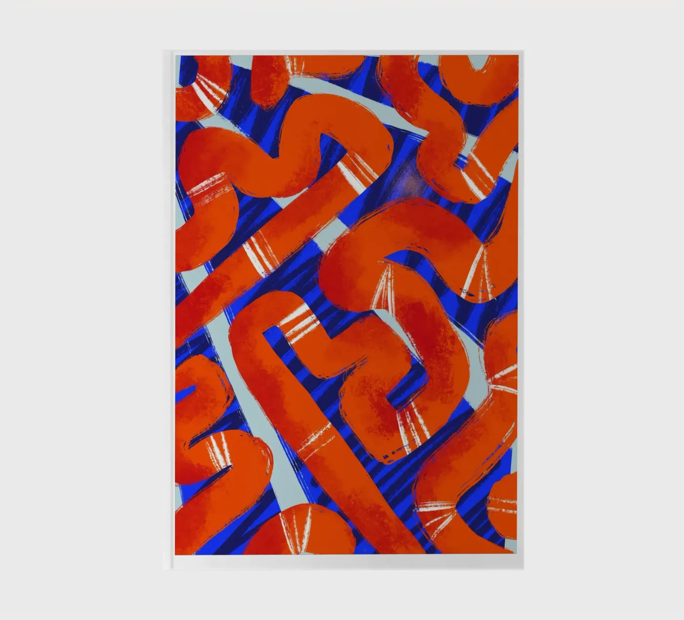 Abstract pattern 2 Notizbuch von Studio Fiamma