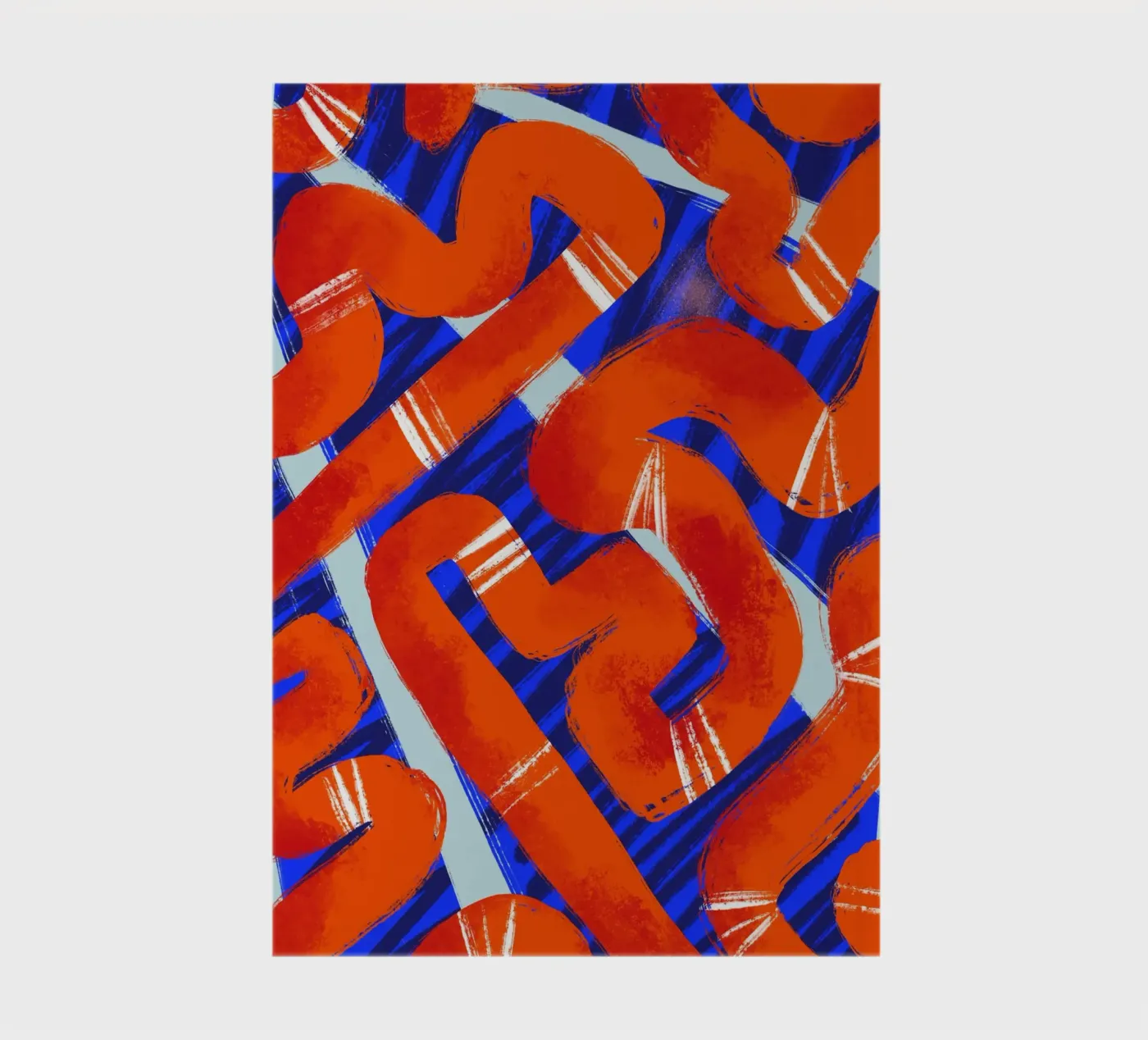 Abstract pattern 2 Notizbuch von Studio Fiamma