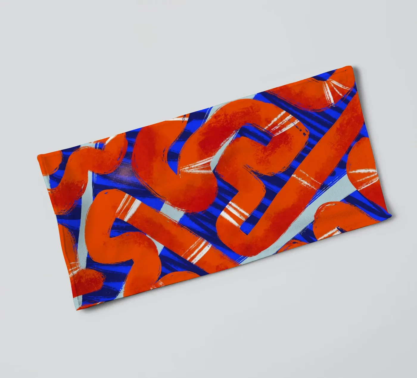 Abstract pattern 2 badhanddoek van Studio Fiamma