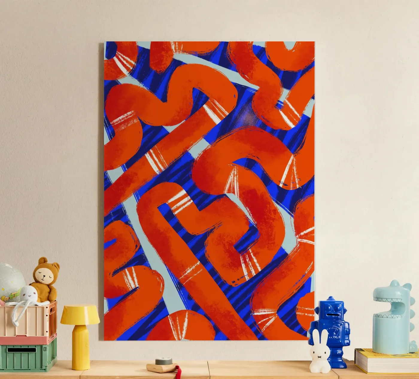 Abstract pattern 2 Acryl-Glas von Studio Fiamma