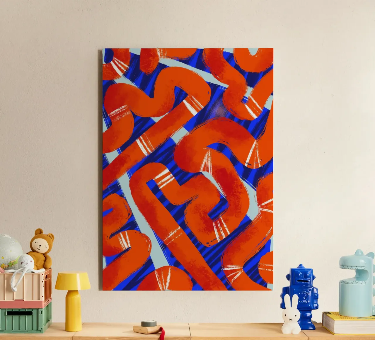 Abstract pattern 2 forex plate by Studio Fiamma