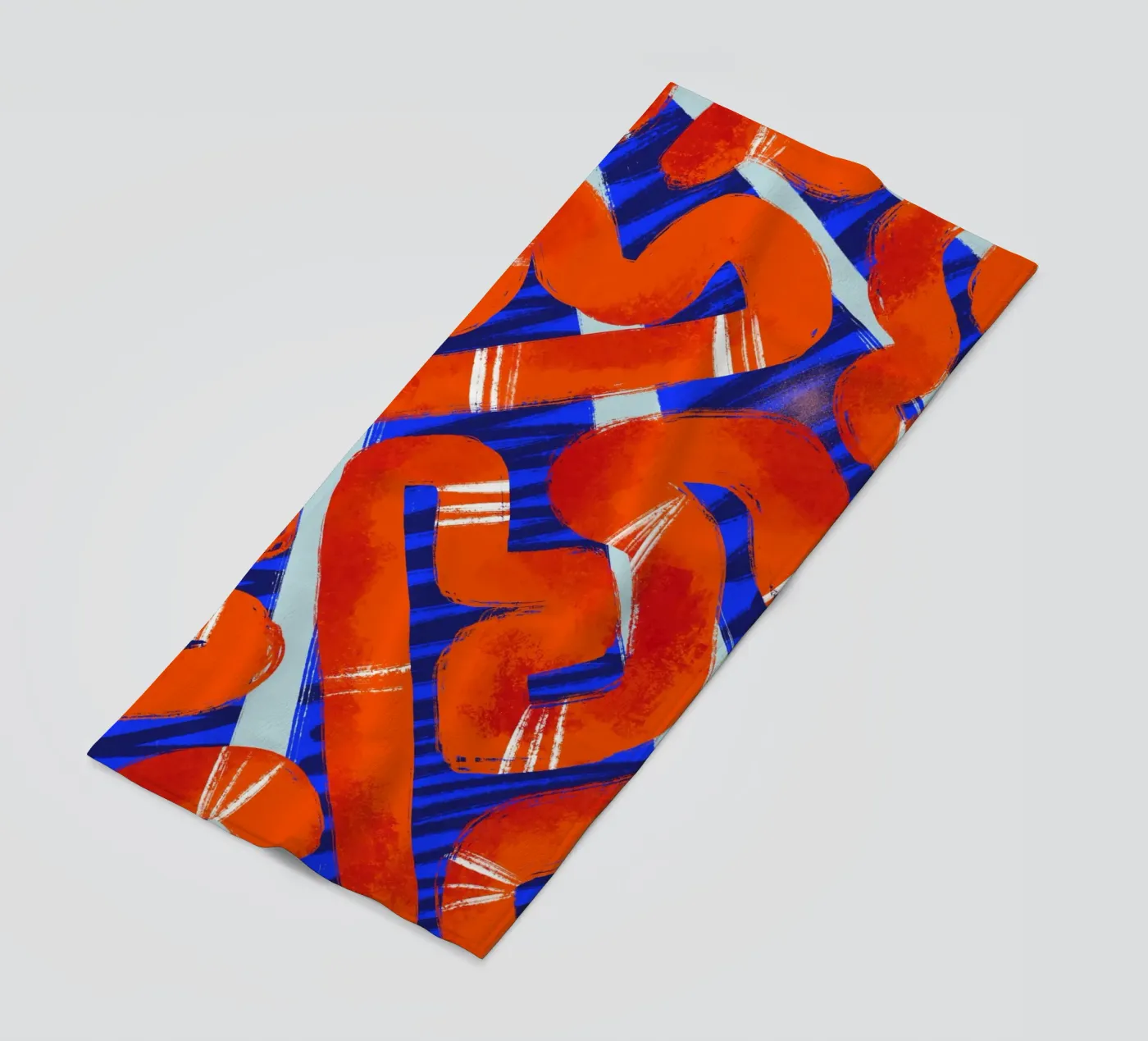 Abstract pattern 2 beach towel by Studio Fiamma