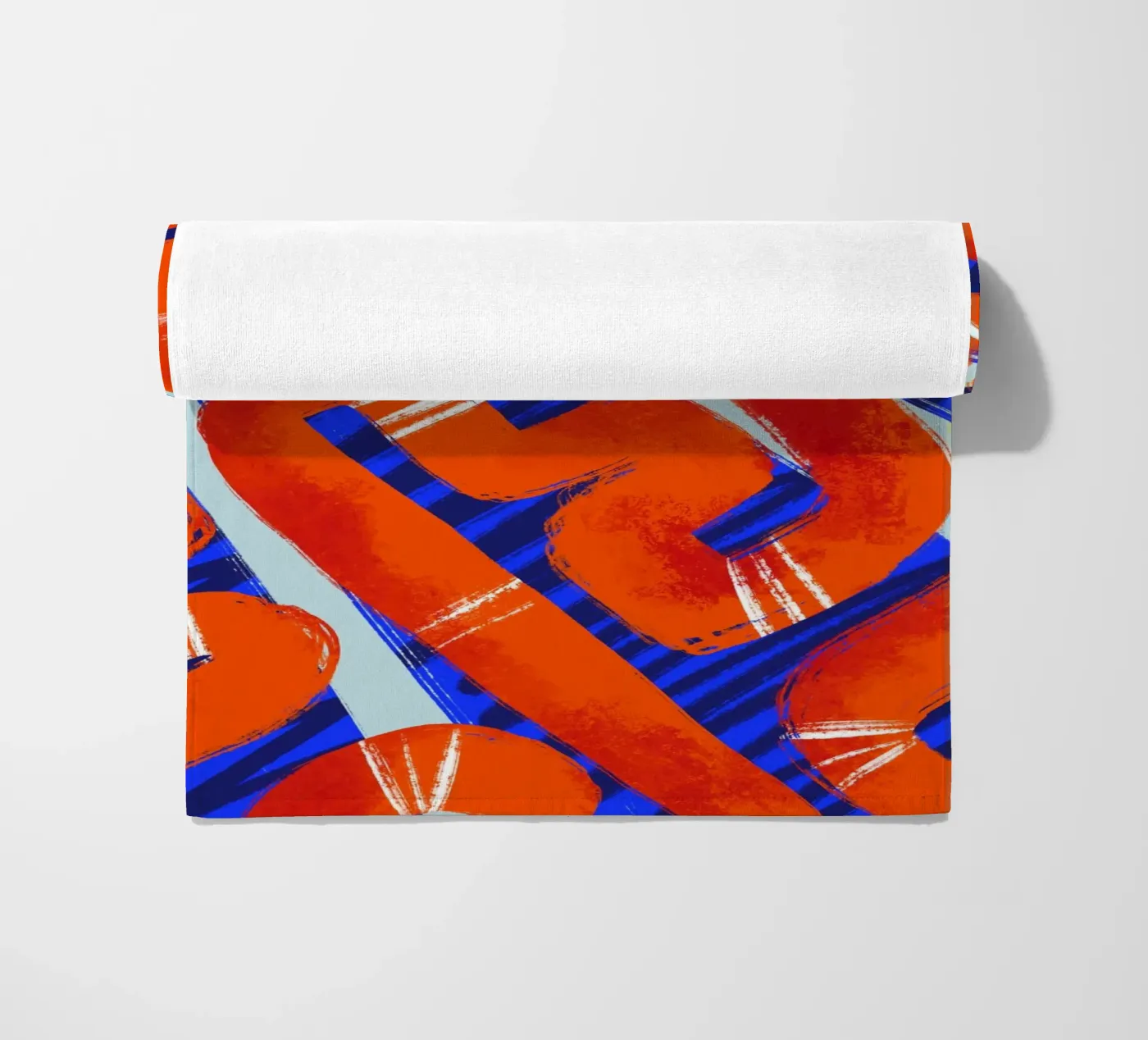 Abstract pattern 2 Strandtuch von Studio Fiamma