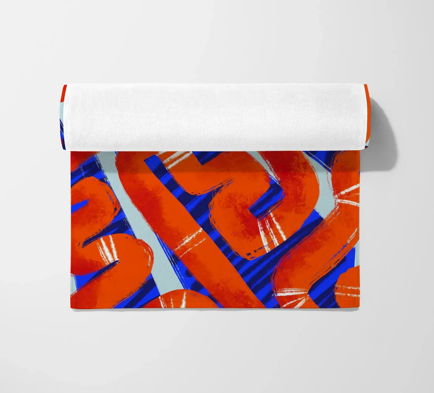 Abstract pattern 2 beach towel by Studio Fiamma