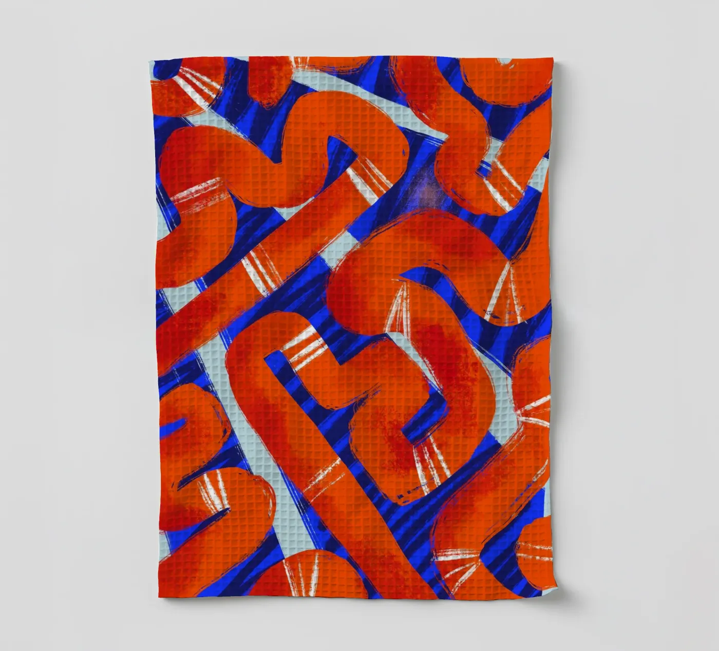 Abstract pattern 2 theedoek van Studio Fiamma