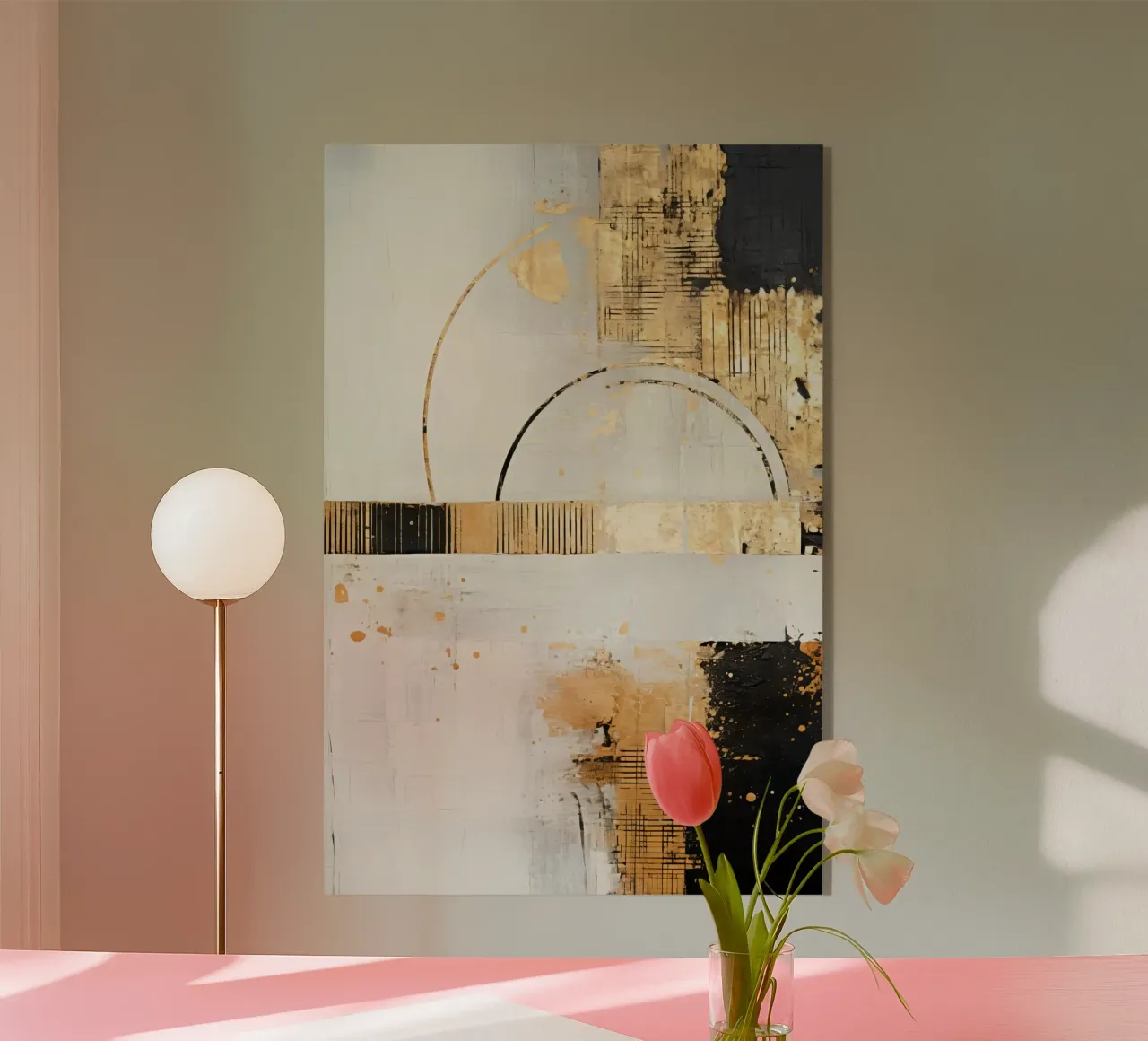 ABSTRACT ART Leggerezza plexiglass da Melanie Viola