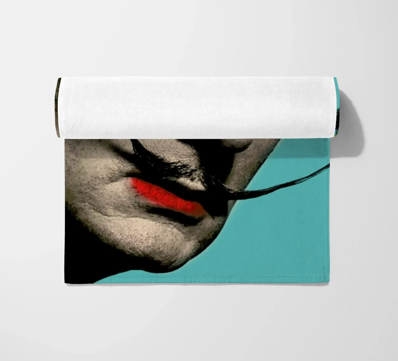 Salvador Dali beach towel by Mark Ashkenazi