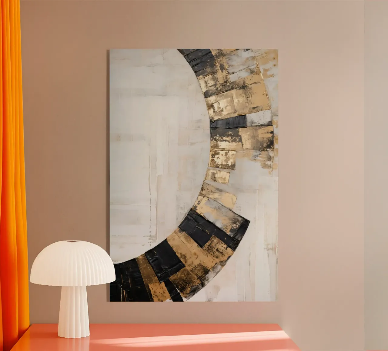 ABSTRACT ART Lo scorrere del tempo plexiglass da Melanie Viola