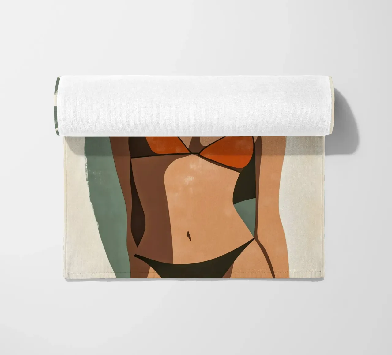 Corpo bikini da spiaggia in stile femminile Boho telo mare da Autofocus