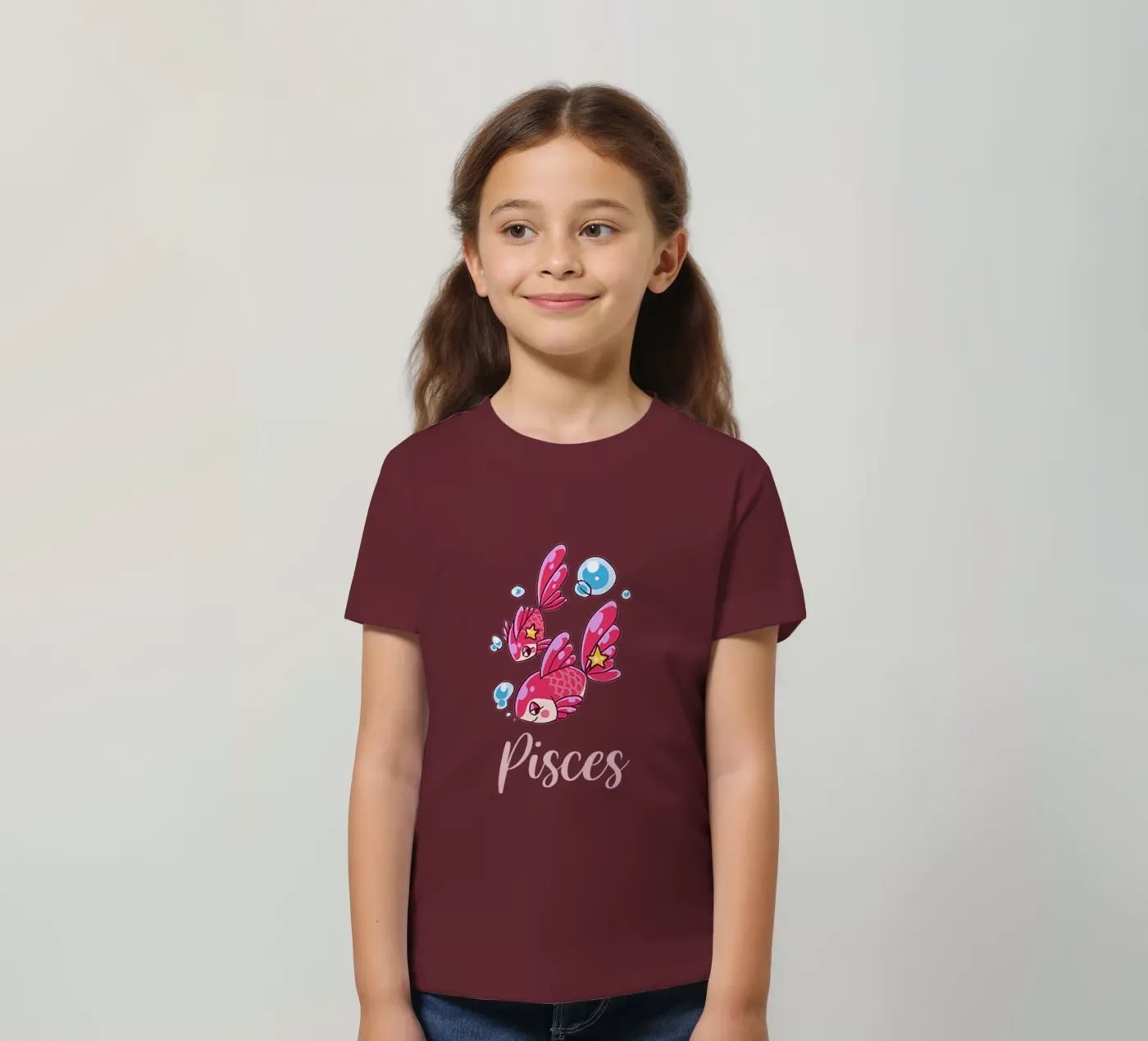 Pisces t-shirt bambini da Kiroiharu