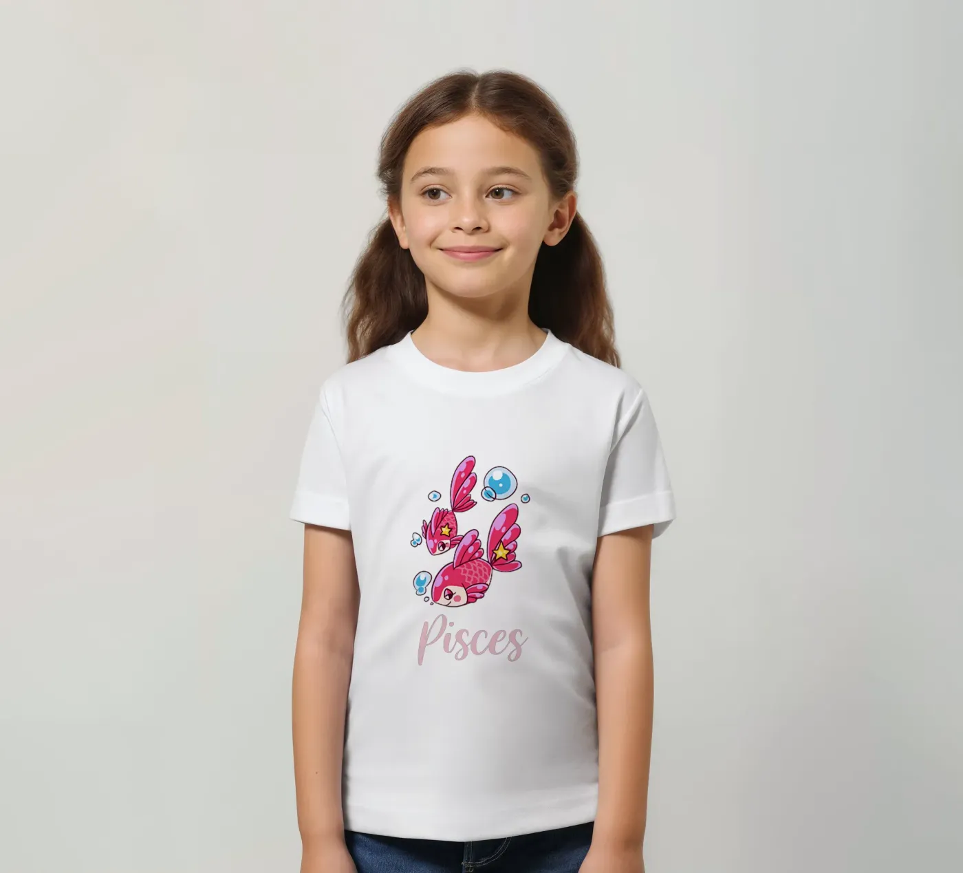 Pisces t-shirt bambini da Kiroiharu
