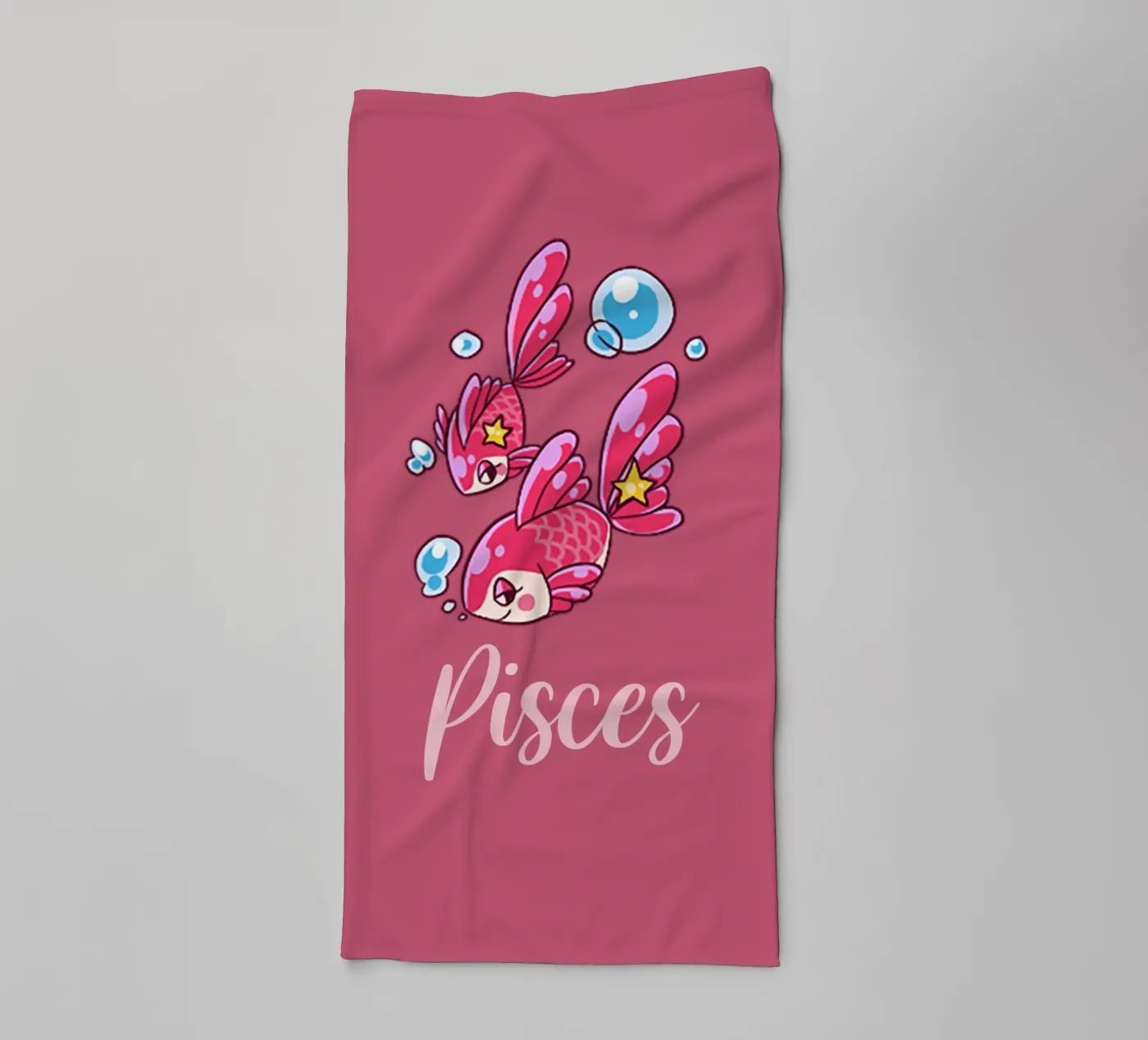 Pisces towel by Kiroiharu