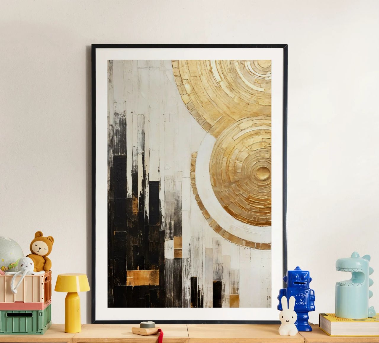 ABSTRACTED ART Urban poster by Melanie Viola