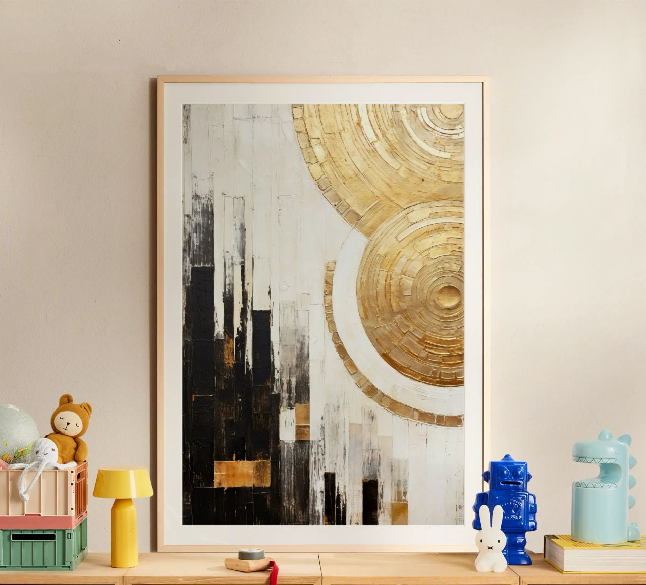 ABSTRACTED ART Urban poster by Melanie Viola