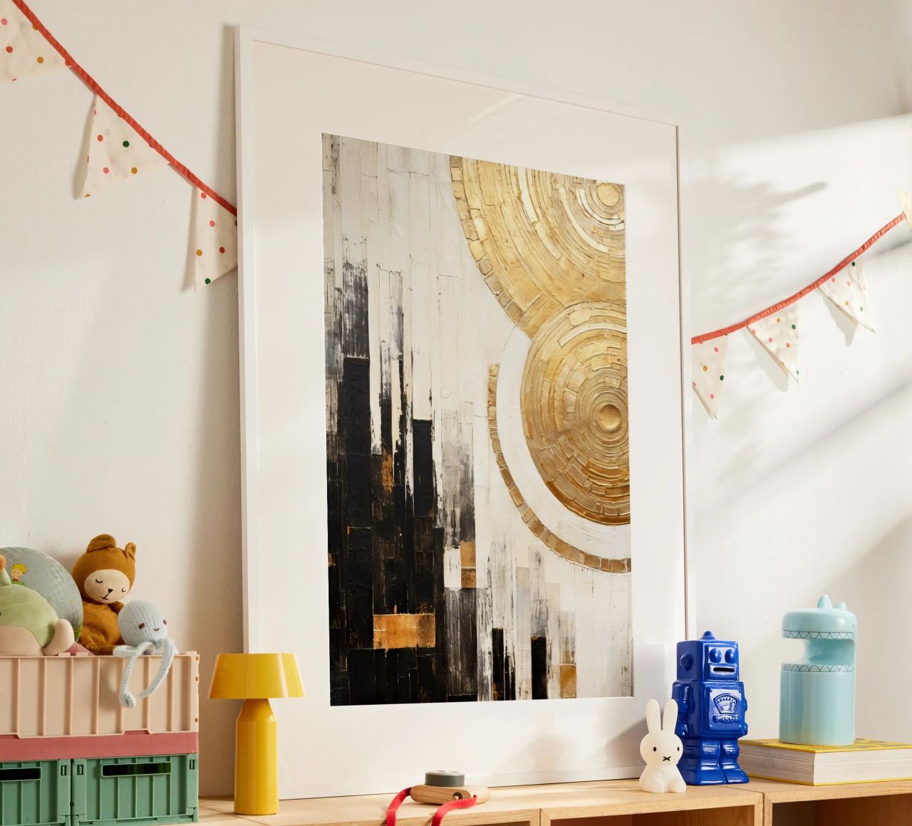 ABSTRACTED ART Urban poster by Melanie Viola