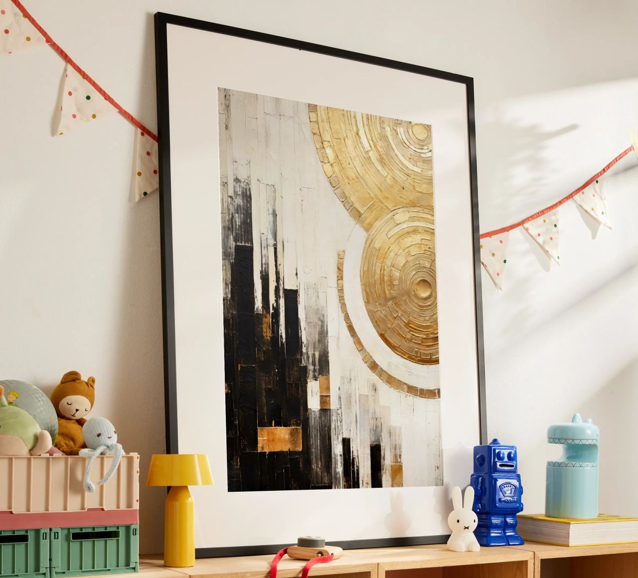 ABSTRACTED ART Urban poster by Melanie Viola