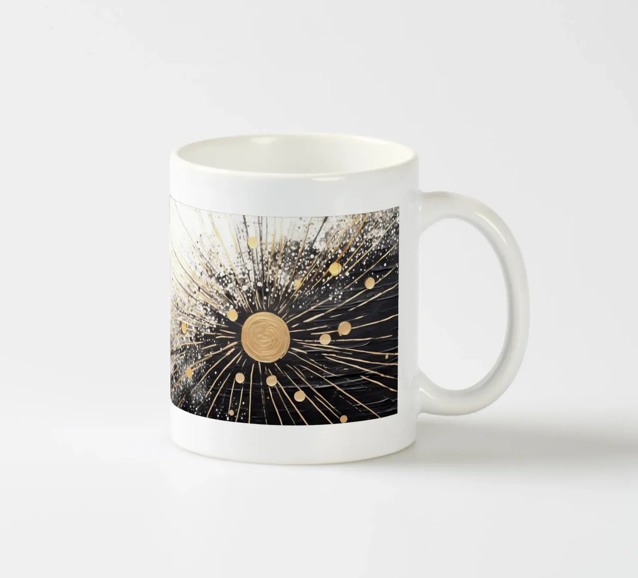 ABSTRAKTE KUNST Firmament tazza in ceramica da Melanie Viola