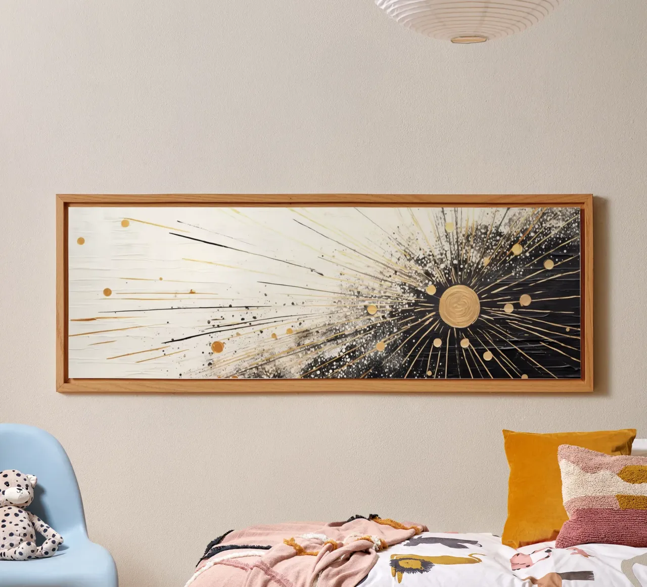 ABSTRAKTE KUNST Firmament alluminio dibond da Melanie Viola