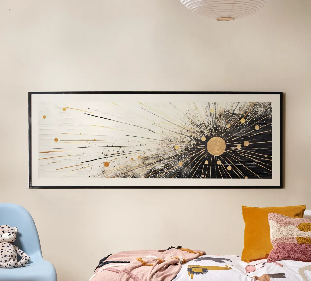 ABSTRAKTE KUNST Firmament carta hahnemühle da Melanie Viola