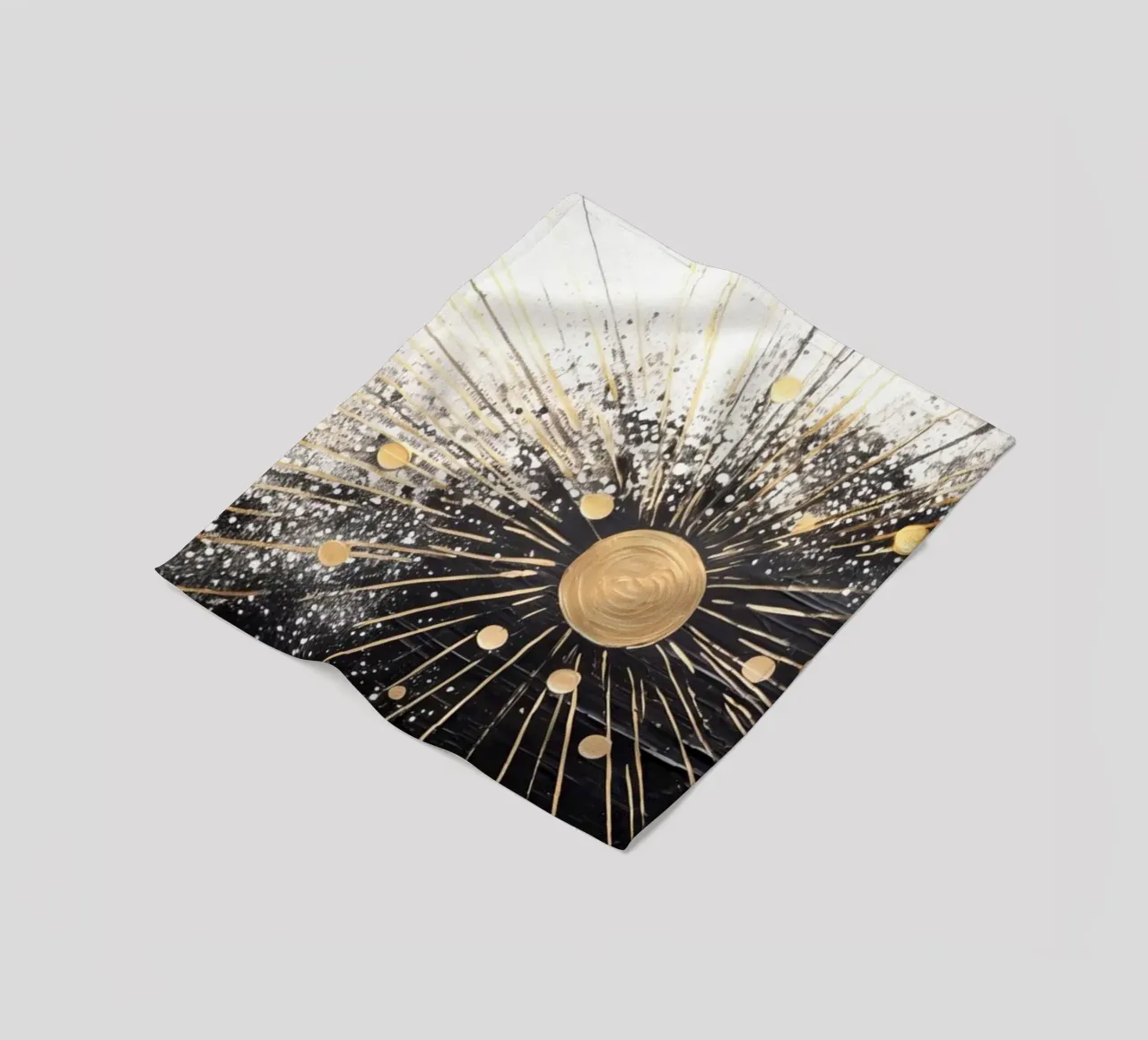 ABSTRAKTE KUNST Firmament coperta in pile da Melanie Viola