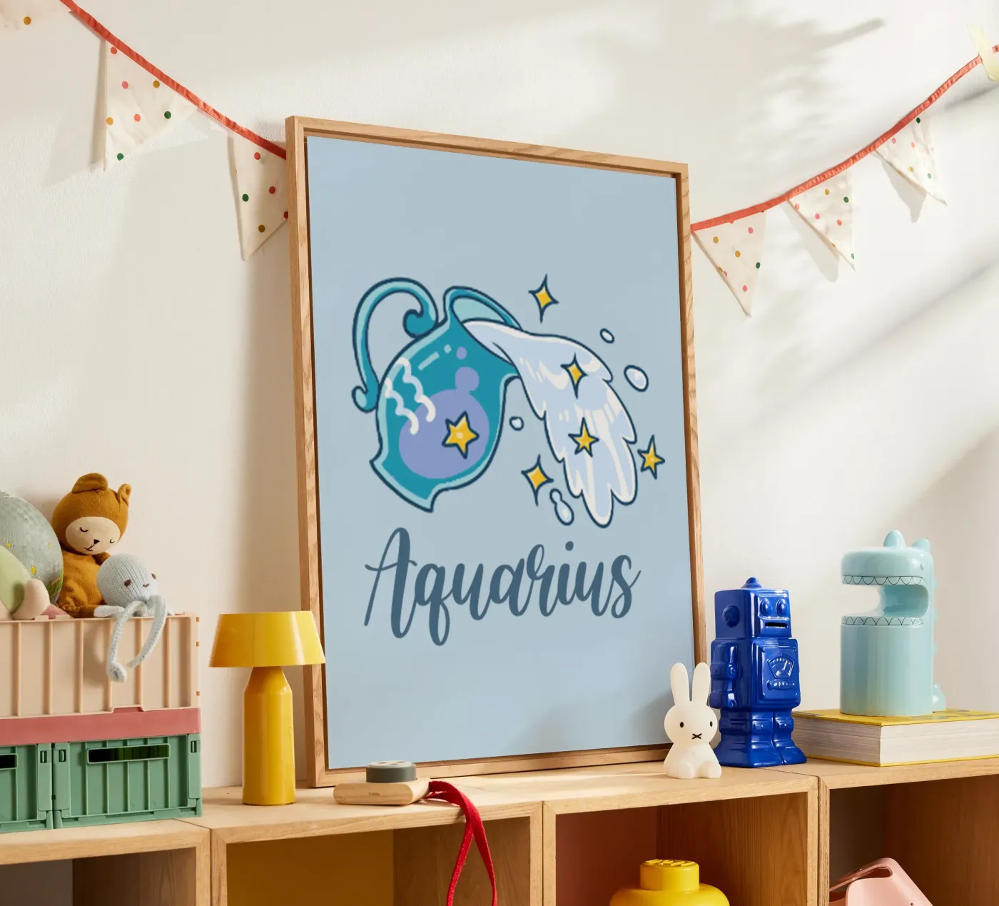 Aquarius Acryl-Glas von Kiroiharu