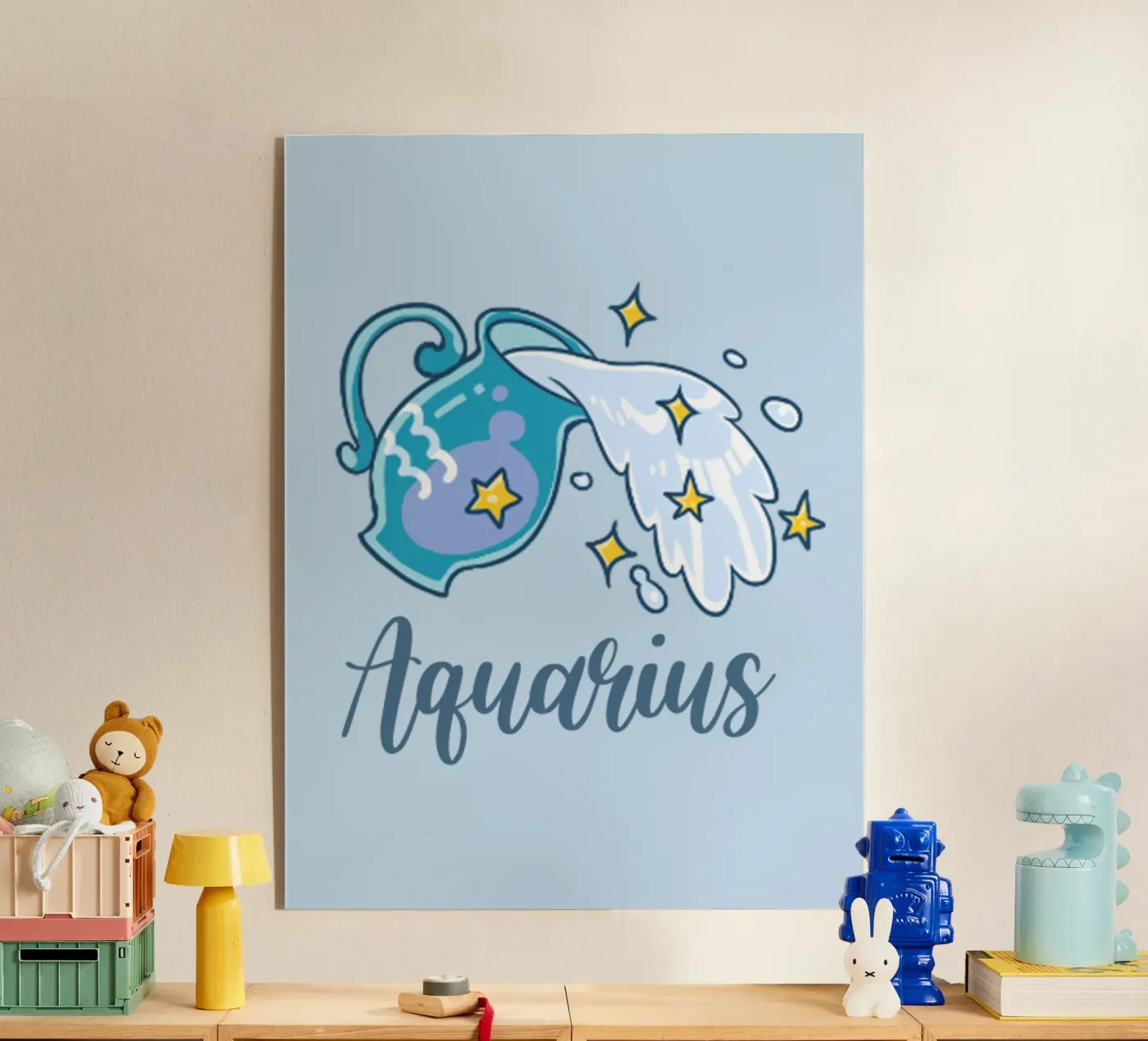 Aquarius Acryl-Glas von Kiroiharu