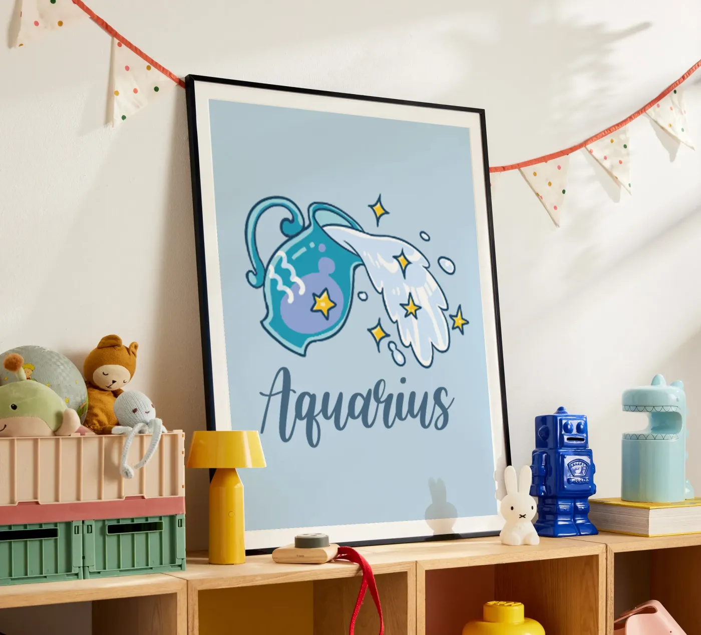 Aquarius poster van Kiroiharu