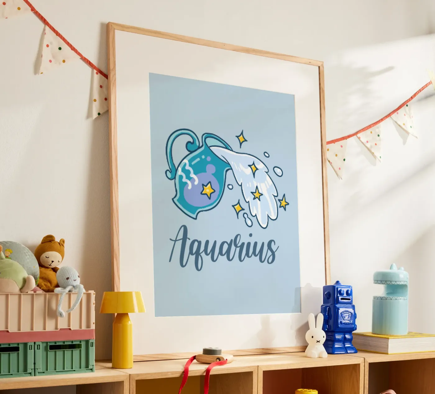 Aquarius poster van Kiroiharu