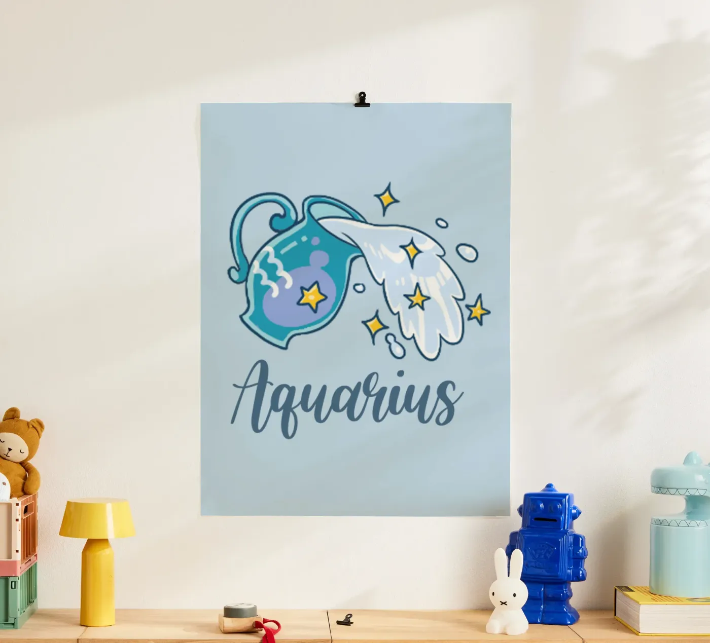 Aquarius poster van Kiroiharu