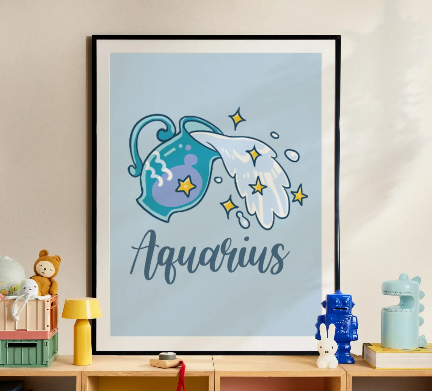 Aquarius poster van Kiroiharu