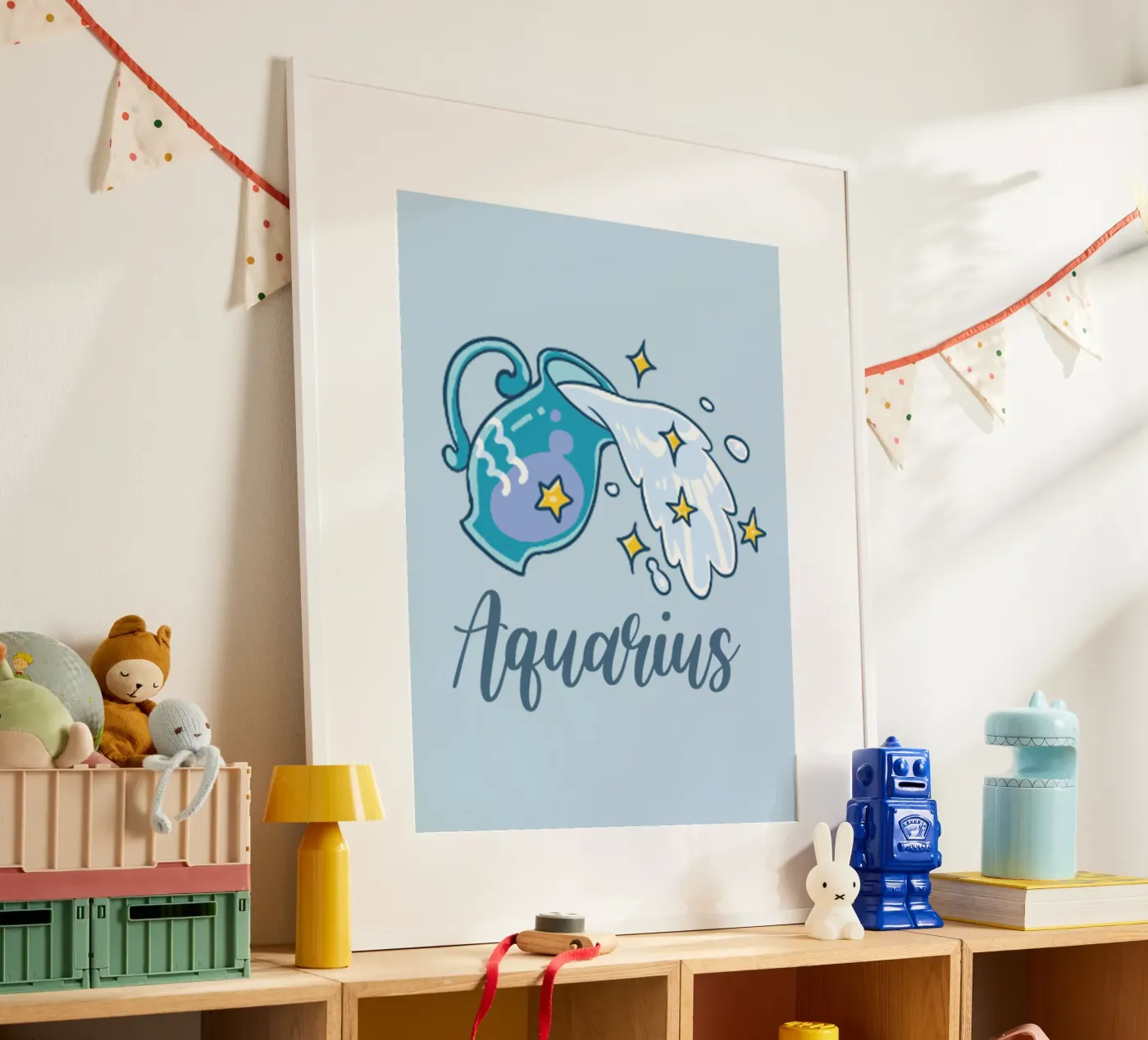 Aquarius poster van Kiroiharu