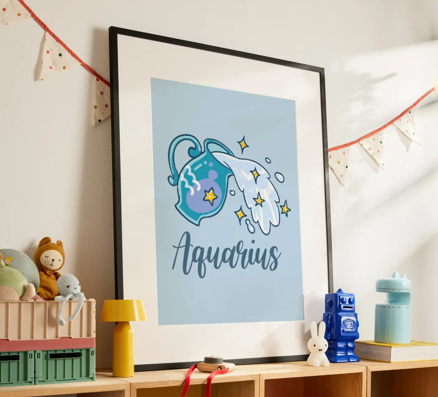 Aquarius poster van Kiroiharu