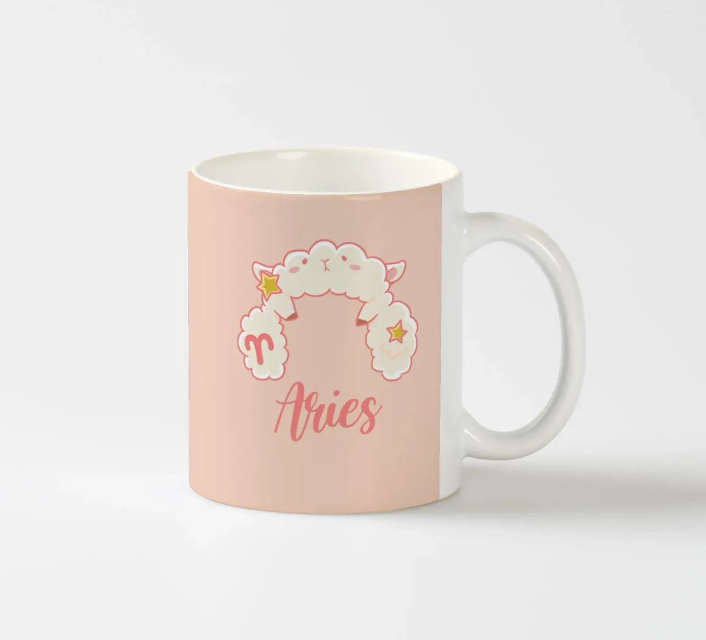 Aries ceramic mug by Kiroiharu