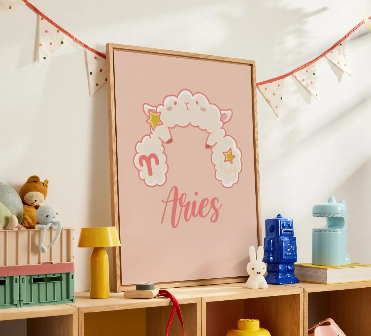 Aries acrylic glass by Kiroiharu