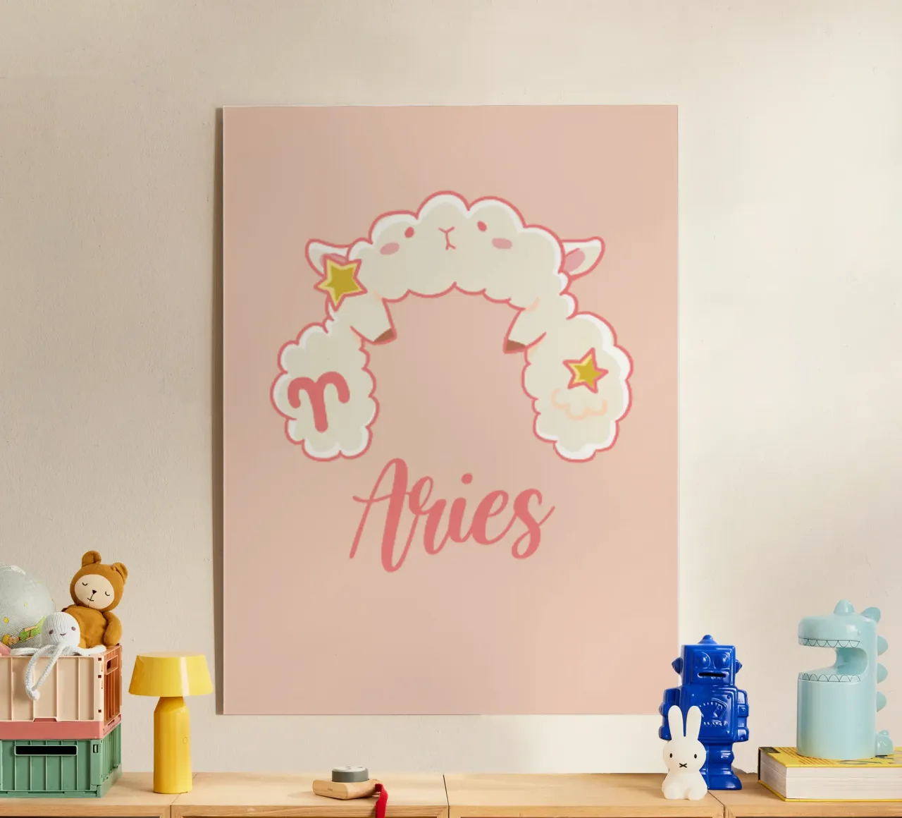 Aries acrylic glass by Kiroiharu