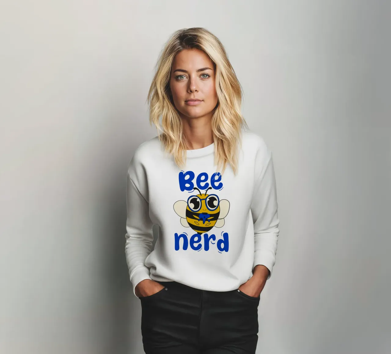 Ape Nerd felpa da Loobs