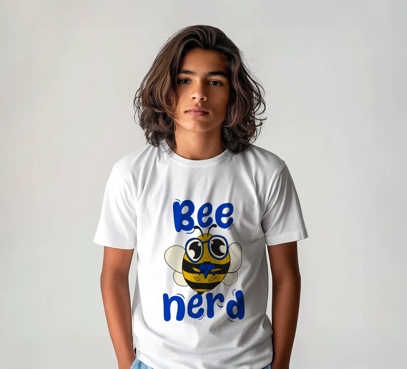 Ape Nerd t-shirt bambini da Loobs