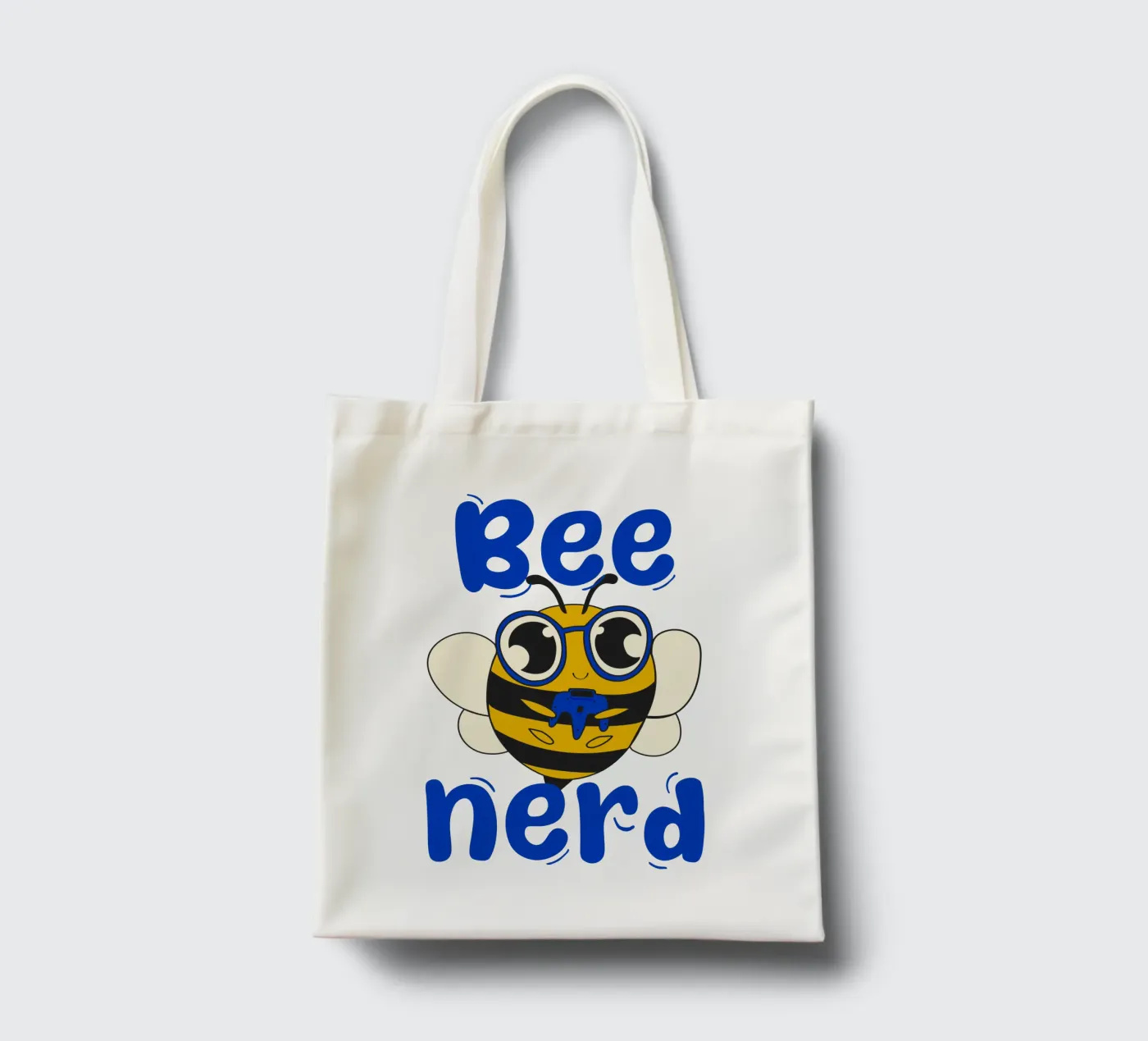 Bee Nerd tote bag by Loobs