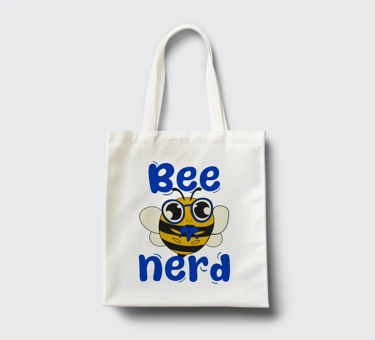 Ape Nerd borsa in juta da Loobs